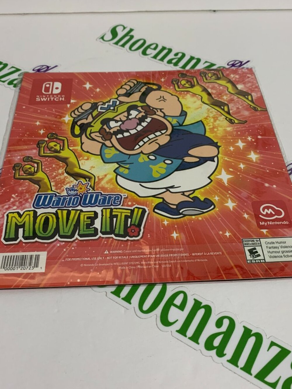 My Nintendo Rewards WarioWare Move It! Magnets Wario Ashley Red 9-volt Orbulon